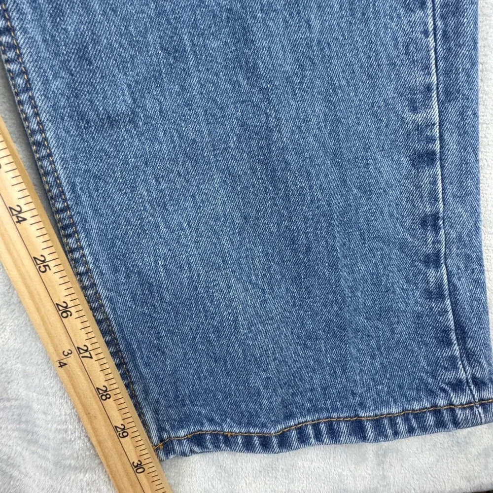 Levi's 505‎ Men's Regular Fit Straight Leg Blue Denim Jeans Size W40 L32